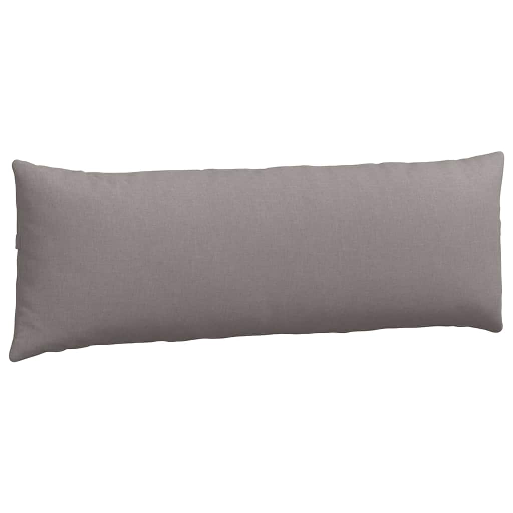 Sofa Pillows 2 pcs Taupe 120 x 40 cm Fabric